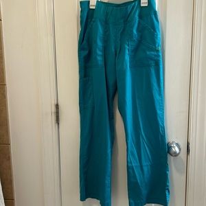 Teal Landau scrub pants